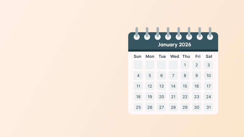 jan 2026 cal